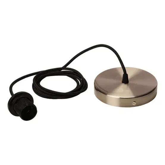 Rosette E27-ophanging, messing Uitverkoop
