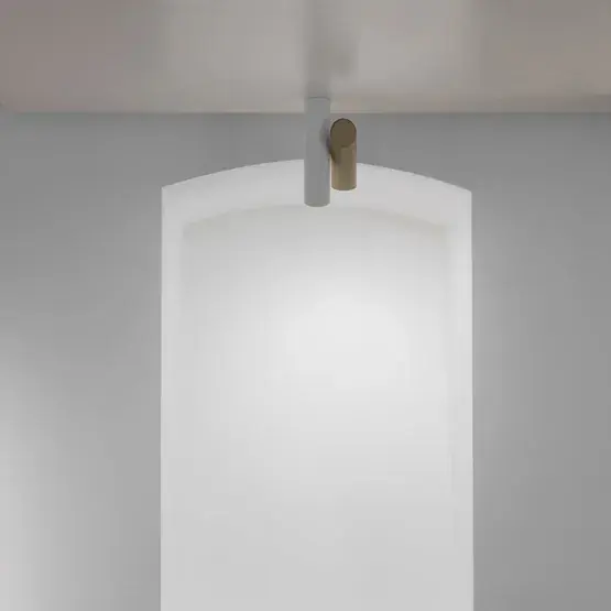 Rechtstreeks Van De Fabrikant Tubes Large plafondlamp, wit/licht goud