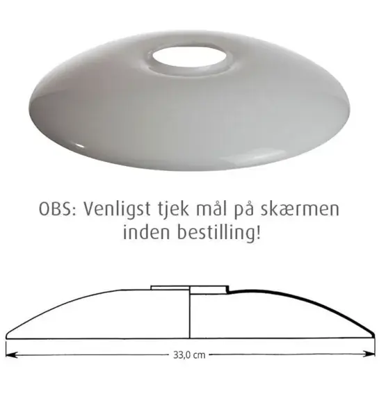 Beste Prijs PH 3½-3 glas onderscherm