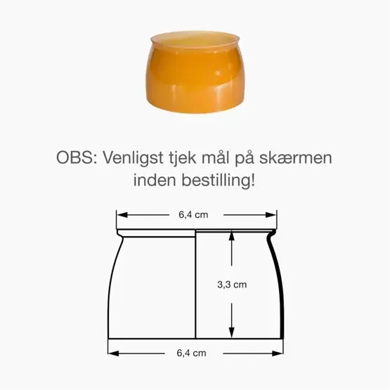 Speciale Aanbieding PH 2/1 onderscherm, amberkleurig glas