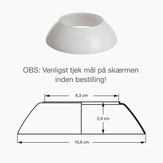 Tijdelijk Beschikbaar PH 2/1 glazen tussenscherm