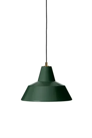 Workshop hanglamp W3, racing green Beste Prijs
