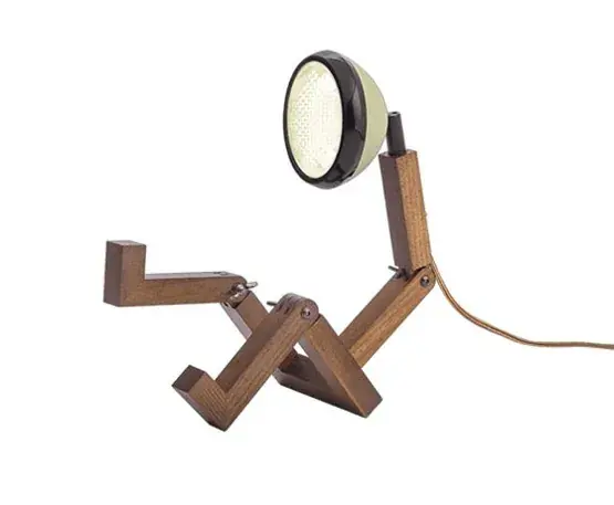 Mini Mr. Wattson tafellamp, Desert groen Merkproduct