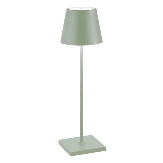 Meest Verkocht Poldina batterijlamp / tafellamp, saliegroen
