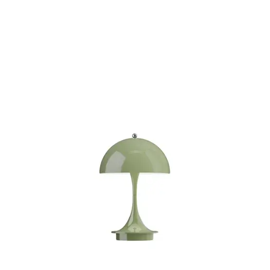 Panthella 160 Portable V3 tafel- / batterijlamp, opaque moss groen Meest Verkocht