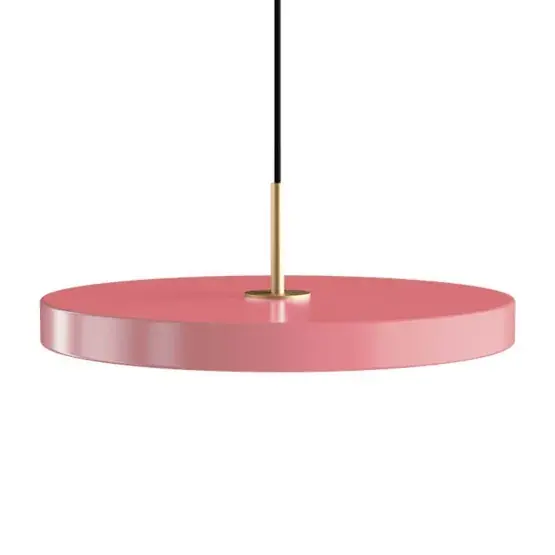 Asteria medium hanglamp, rose/messing Nu Kopen