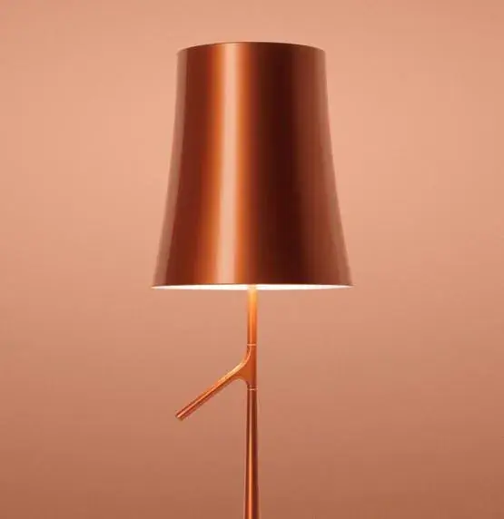 Birdie Lettura LED vloerlamp, koper Goedkoop