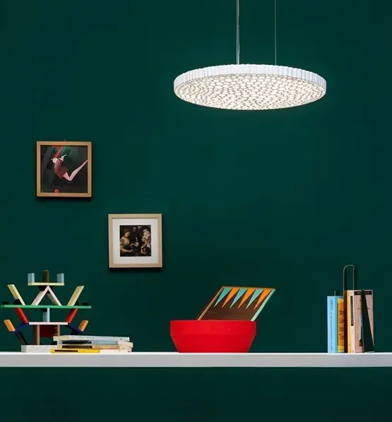 Seizoensaanbieding Calipso hanglamp 2700K, wit