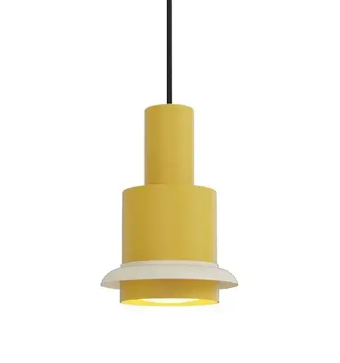 Chaumont hanglamp 190, geel/wit Snelle Levering