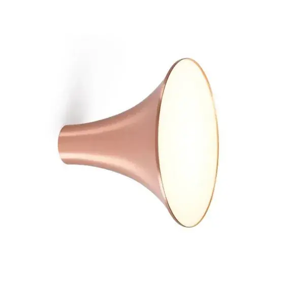 Sirens Wandlamp Ø26,5 m. frosted glas, Koper Aanbieding