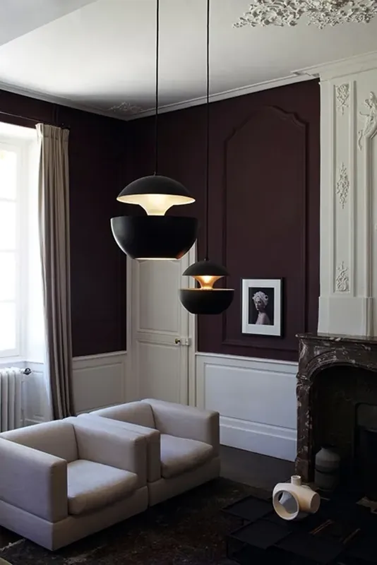 Koop Vandaag Here Comes The Sun 250 hanglamp, zwart/koper