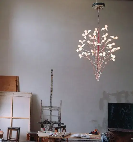 Birds Birds Birds kroonluchter, transparante kabel Flitsaanbieding
