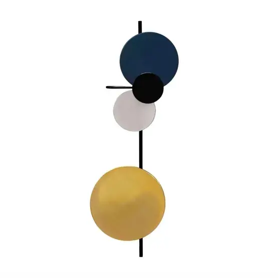 Must-Have Planet wandlamp, navy blauw