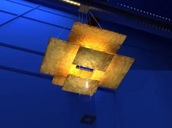 Oh Mei Ma hanglamp/kroonluchter, goud Hete Deal