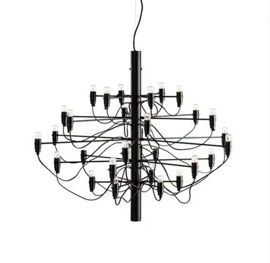 2097/30 kroonluchter LED, zwart Snelle Levering