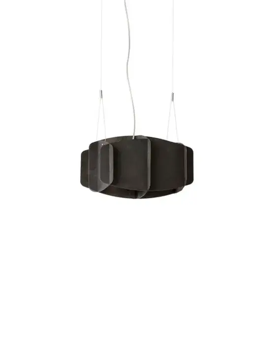 Ristikko 37 hanglamp, zwart Finale Uitverkoop