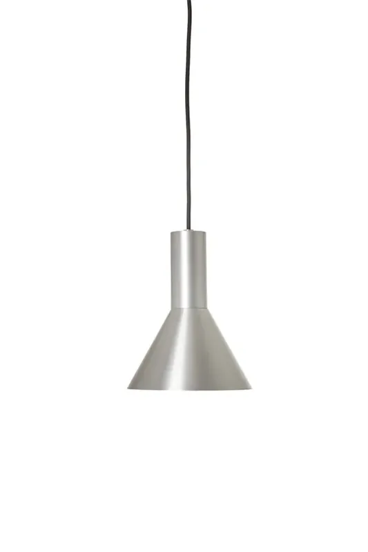 Lyss hanglamp, geborsteld aluminium Populair