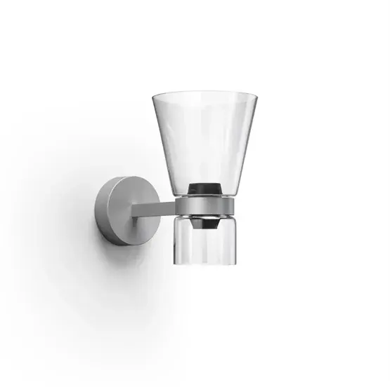 Nocturne W Cone wandlamp, zilver Koop Vandaag
