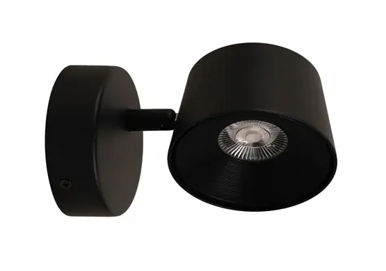 Direction Short wandlamp, zwart Hoge Kwaliteit