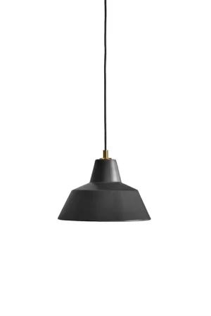 Workshop hanglamp W2, mat zwart Must-Have