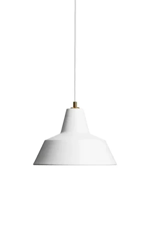 Workshop hanglamp W3, mat wit Korting