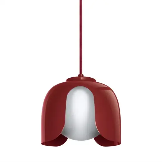 Decor Corolle hanglamp, rood Lage Kosten