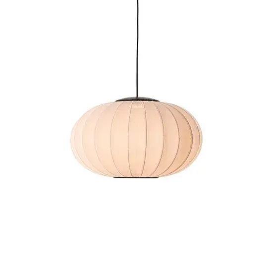 Laatste Versie Knit-Wit Ø57 ovale hanglamp LED, sandstone
