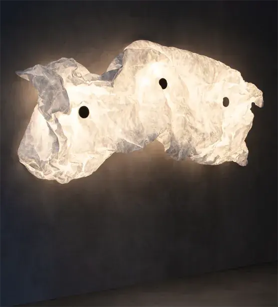 Maap W3 wandlamp, wit Veilige Betaling