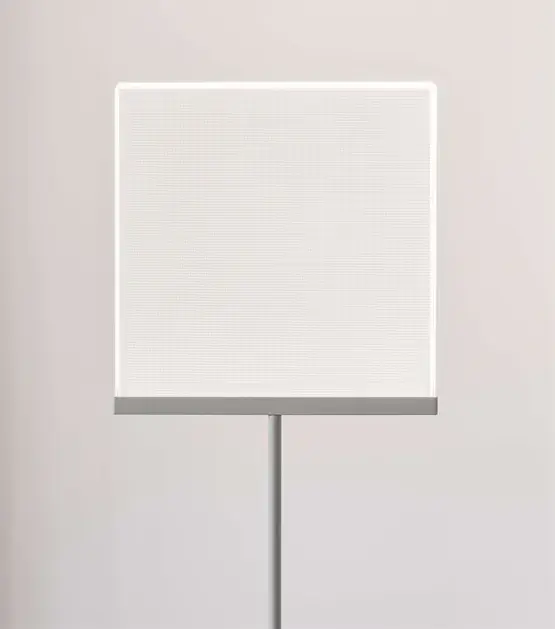 Betrouwbaar Xio vloerlamp kap voor scherm, wit