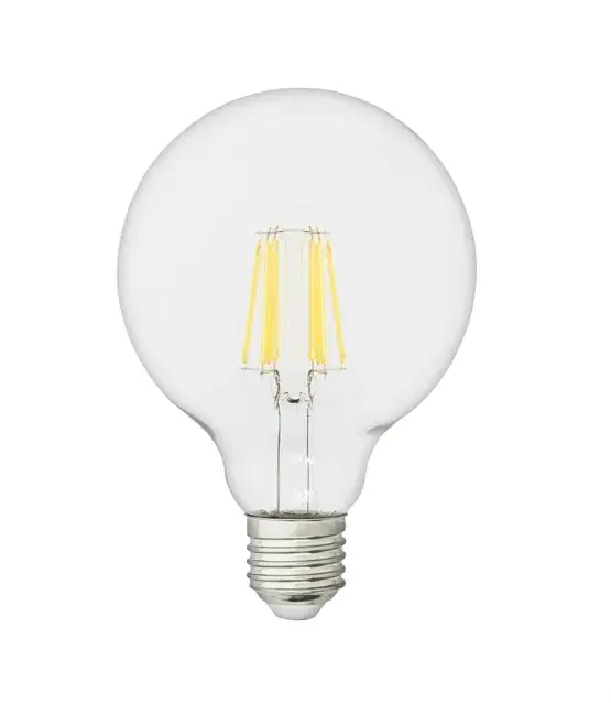 Bestel Nu LED Lamp Globe 8W Ø95 Helder - E27, Helder