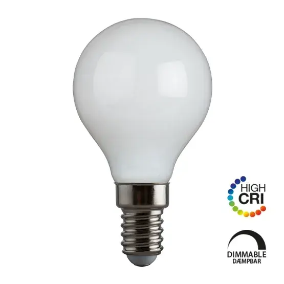 Dimbare LED-kroonlamp E14 - 2700K, 470lm, CRi 90 Direct Verzonden