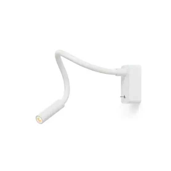 Alleen Vandaag Scar-Led 1FDS wandlamp opbouw, L400, wit/wit