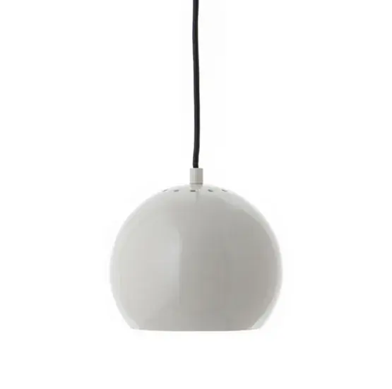 Ball hanglamp Ø18, glanzend grijs (limited) Gereduceerde Prijs