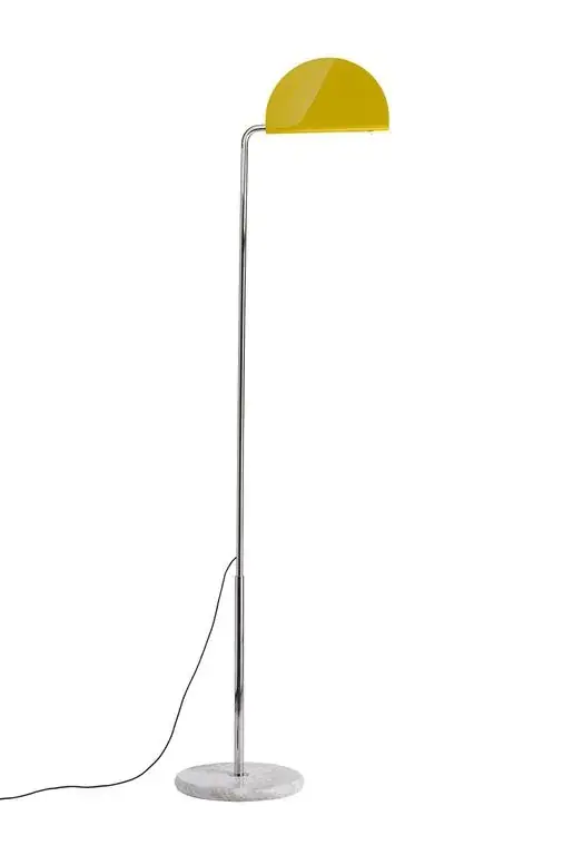 Veilige Betaling Mezzaluna vloerlamp, geel