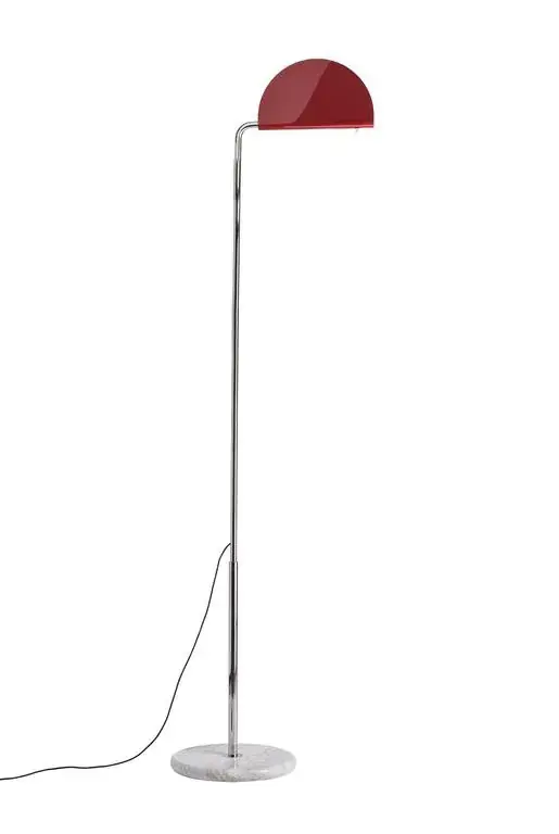 Hete Deal Mezzaluna vloerlamp, rood