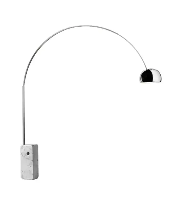 Arco Vloerlamp met ingebouwde LED + Dimmer Laatste Kans