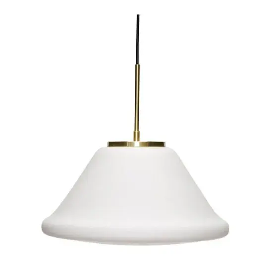 Muse hanglamp driehoekig, wit Must-Have