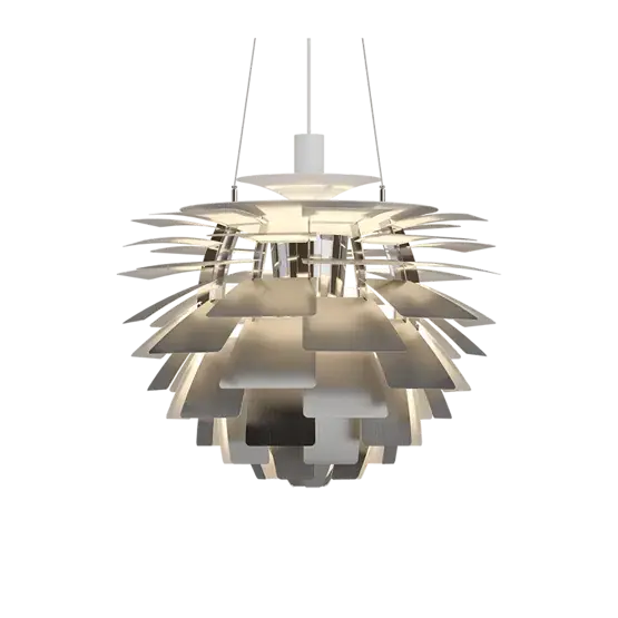 PH Artichoke Ø60 hanglamp, roestvrij staal Express Levering