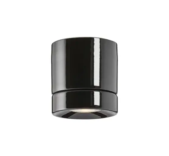 Light On Downlight plafondlamp IP23, zwart Tijdelijk Beschikbaar