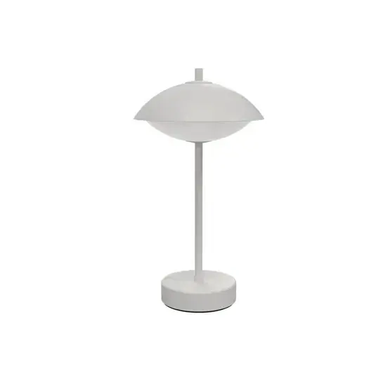 Musling Portable batterijlamp / tafellamp, wit Hoge Kwaliteit