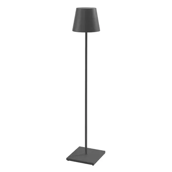Weekendaanbieding Poldina XXL batterijlamp / vloerlamp, donkergrijs