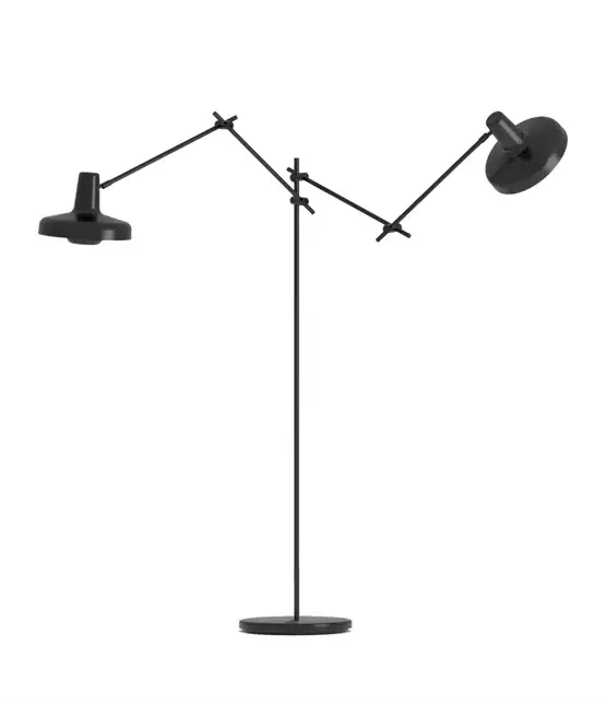 ARIGATO vloerlamp dubbel zwart Beste Prijs