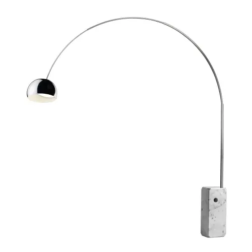 Hete Deal Flos Arco LED Vloerlamp - Roestvrij staal