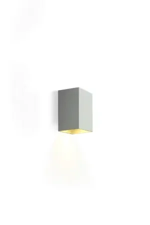 Wever Ducre Box Mini 1.0 Wandlamp - Grijs Beperkte Voorraad