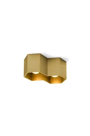 Actieprijs Wever Ducre Hexo 2.0 PAR16 Opbouwspot - Goud