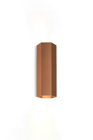 Wever Ducre Hexo Mini 2.0 Wandlamp - Koper Aanbieding