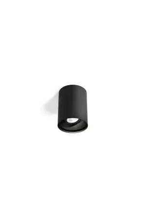 Wever Ducre Solid 1.0 PAR16 Opbouwspot - Zwart Express Levering