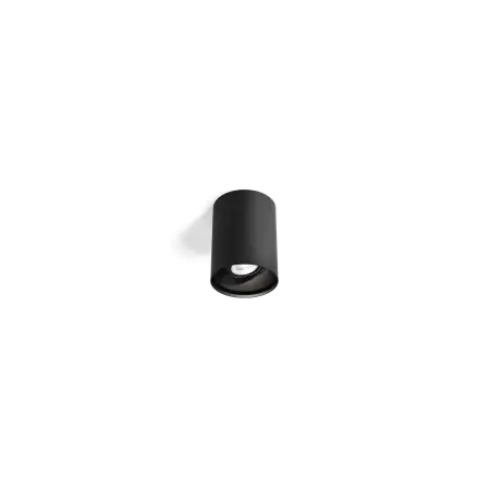 Wever Ducre Solid 1.0 PAR16 Opbouwspot - Zwart Express Levering