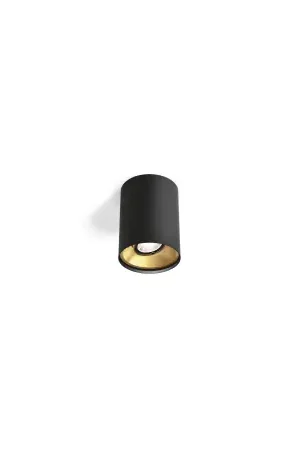 Wever Ducre Solid 1.0 LED Opbouwspot - Zwart Finale Uitverkoop