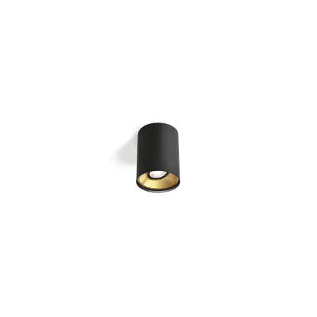 Wever Ducre Solid 1.0 LED Opbouwspot - Zwart Finale Uitverkoop